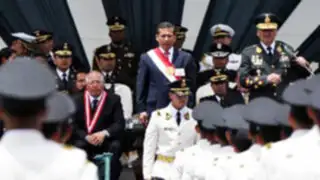Presidente Ollanta Humala:  Mantengan la disciplina y nunca permitan la corrupción