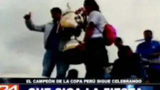 Cusco: El campeón de la Copa Perú sigue festejando su ascenso a primera división 