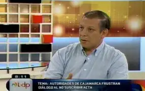 Marco Arana: El premier Óscar Valdés ha fracasado en Cajamarca  