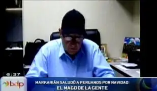 VIDEO: Sergio Markarián saludó a peruanos por Navidad