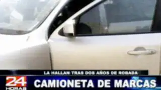 Ayacucho: Policía logra recuperar camioneta robada hace dos años