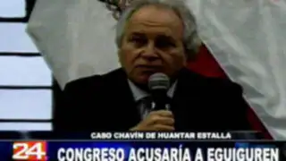 Congreso acusaría a  Francisco Eguiguren por caso Chavín de Huantar