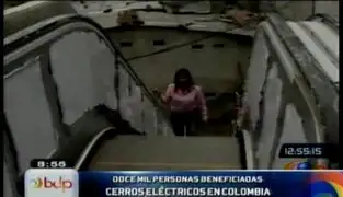 Barrios más pobres de Medellín se beneficiarán con servicio de escaleras eléctricas