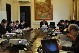 Presidente Ollanta Humala presidirá hoy sesión del Consejo de Ministros