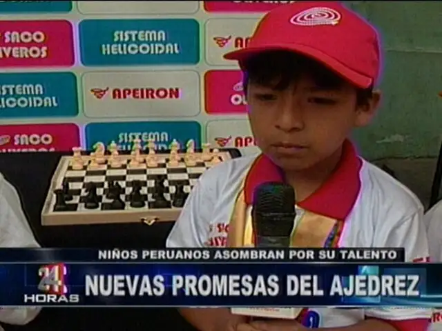 Estas son "promesas reales": La nueva generación de ajedrecistas peruanos 