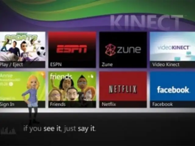 Gracias a Nerflix los usuarios de Xbox 360 podrán descarga películas con el sensor Kinect  
