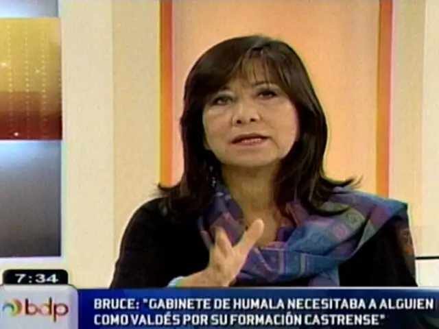 Congresista Martha Chávez dice que conclusiones de la CVR deberían ser anuladas