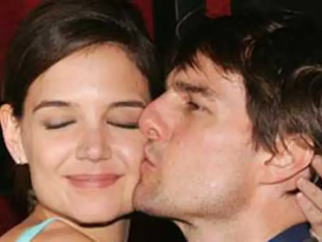 Tom Cruise reafirmó su admiración por su esposa Katie Holmes  