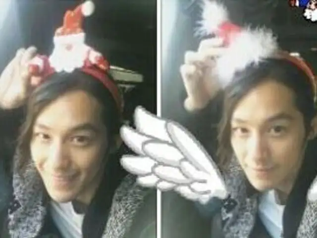 Kim Beom envía saludos navideños a sus fans de Facebook