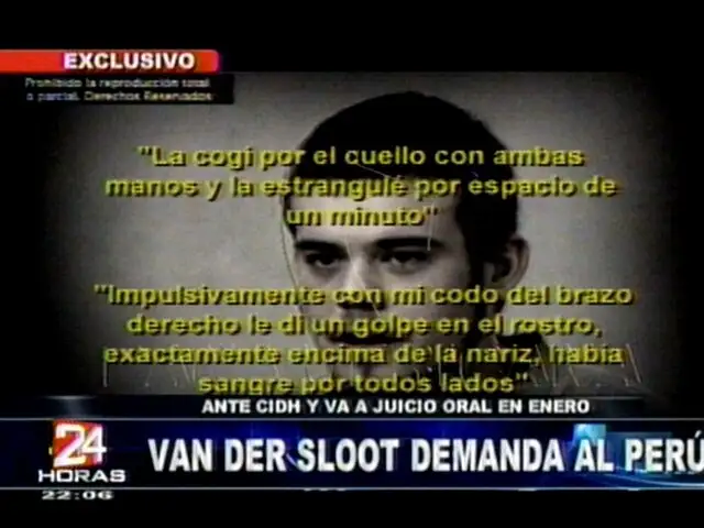 Ahora Joran van der Sloot demandará al Estado peruano ante la CIDH 