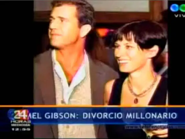 Mel Gibson pagará mil millones de dólares por divorcio  