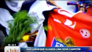 Chamanes predicen que Alianza Lima será campeón este 2012