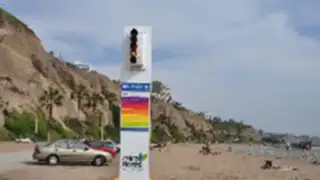 Instalan medidor de rayos ultravioleta en playa de Miraflores  