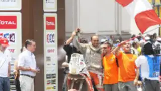 Pilotos peruanos lograron completar su participación en el rally Dakar 2012