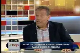 Raúl Romero: Revitalizaremos los éxitos de mis inicios en Panamericana Tv.