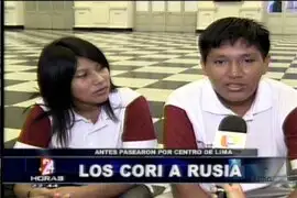 Hermanos Cori se despiden del Perú para prepararse en Rusia