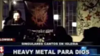 Colombia: iglesia canta el Padre Nuestro al ritmo del heavy metal