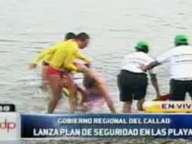Lanzan plan de seguridad para bañistas en las playas del Callao
