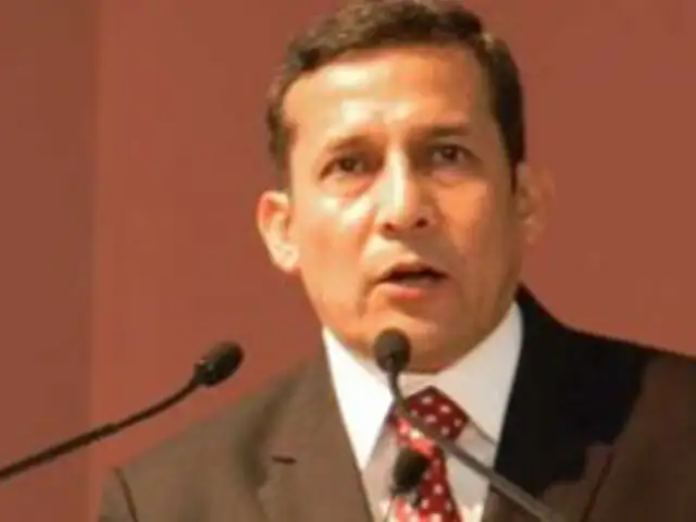 Ollanta Humala: Como Presidente no me compete hablar de temas familiares