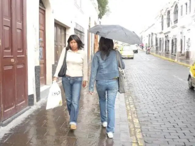 Senamhi: Lluvias en Arequipa se prolongarán hasta la próxima semana