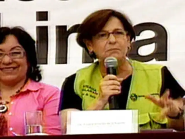 Susana Villarán realiza primera rendición de cuentas ante los vecinos de Lima