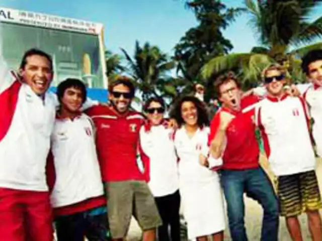 Perú logró conquistar la medalla de oro en el China Cup 2012 de Surf