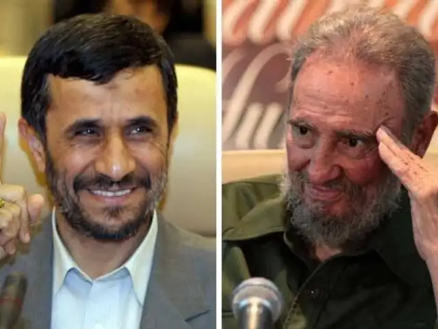 Presidente de Irán se reunirá con los hermanos Castro en Cuba