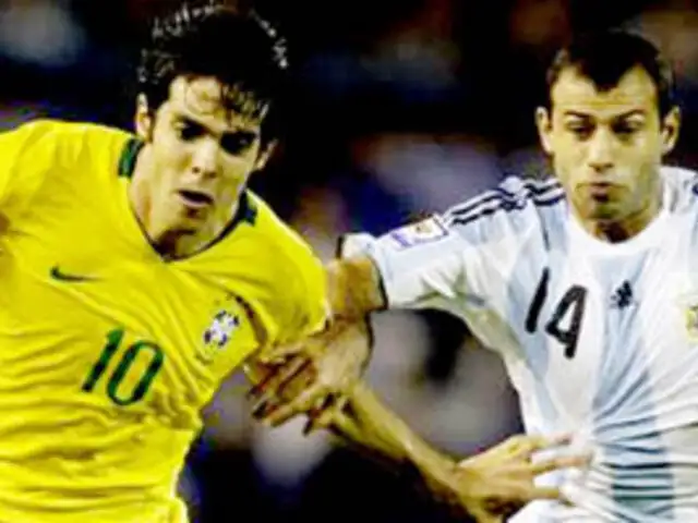 Selecciones de Brasil y Argentina jugarán partido amistoso en los Estados Unidos