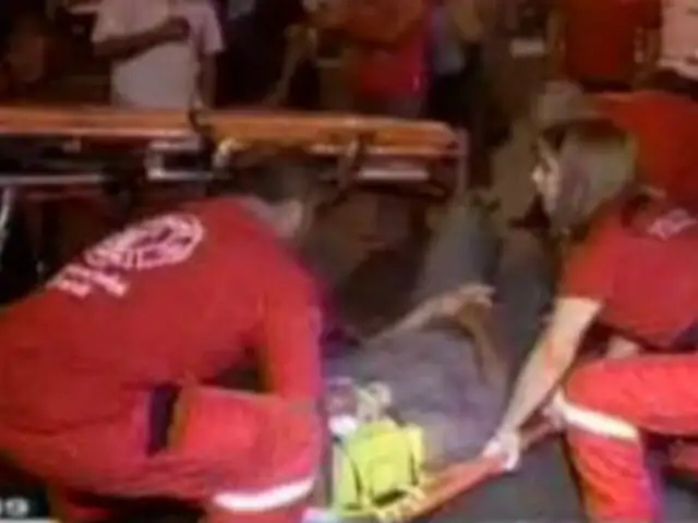 Accidente de carretera en Paramonga deja un muerto y 39 heridos