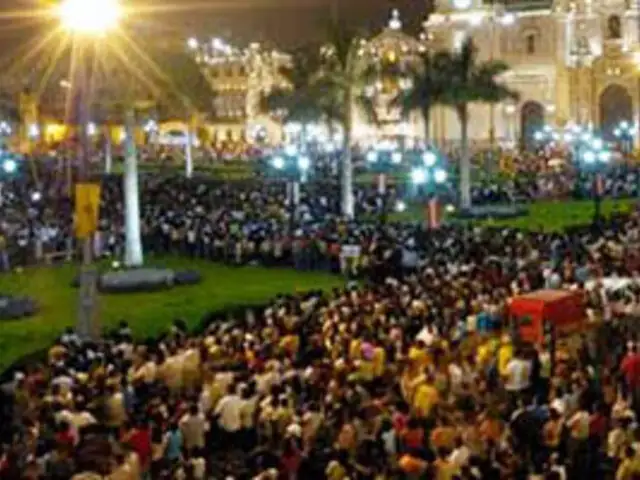 Serenata inicia celebraciones por el 477 Aniversario de Lima 