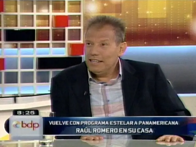 Raúl Romero: Revitalizaremos los éxitos de mis inicios en Panamericana Tv.