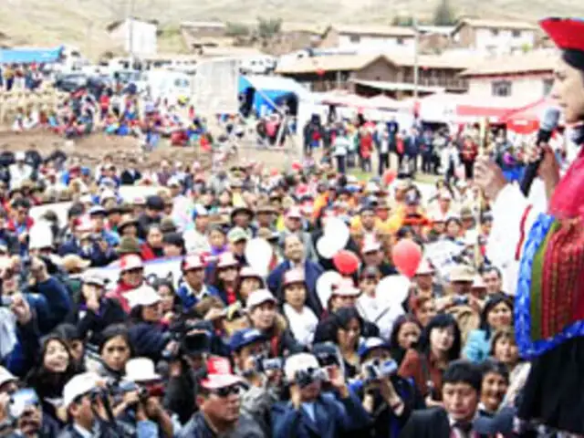 Nadine Heredia: todos tenemos que crecer al ritmo que crece el Perú 