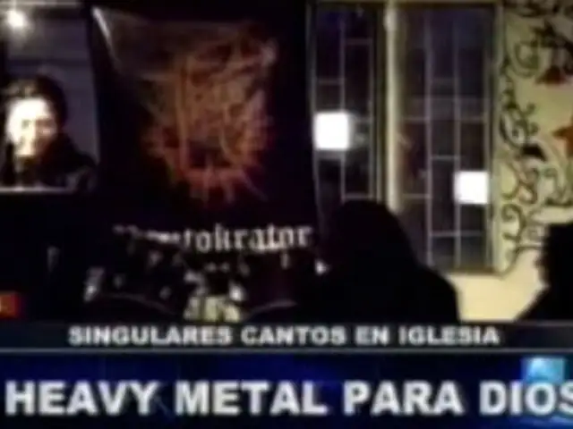 Colombia: iglesia canta el Padre Nuestro al ritmo del heavy metal