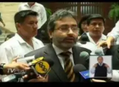 Ministro de Justicia: No he sido notificado sobre extradición a Morales Bermúdez