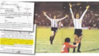 El 6-0 de Argentina a Perú en el mundial de 1978 fue parte del Plan Cóndor