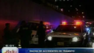 Volcadura de camioneta deja cinco heridos de gravedad en La Victoria