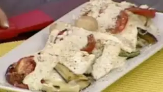 Prepara una deliciosa lasagna con vegetales