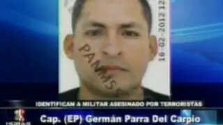 Narcoterroristas asesinan a militar y dejan a otro malherido en Ayacucho