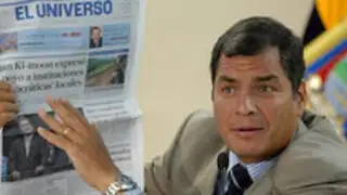 Panamá concede asilo al director del diario El Universo de Ecuador