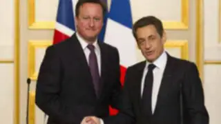 Sarkozy y Cameron confirman alianza para desarrollar energía nuclear 
