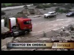 Huarochirí: caída de huaycos sigue restringiendo tránsito en Carretera Central