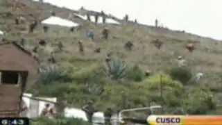 Cusco: pobladores se agarran a golpes y pedradas por disputa de tierras