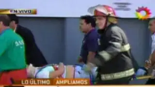 Argentina: descarrilamiento de tren Sarmiento deja unos 250 heridos