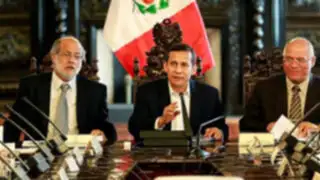 Presidente Humala pide a oposición apoyar resultados del peritaje a Conga
