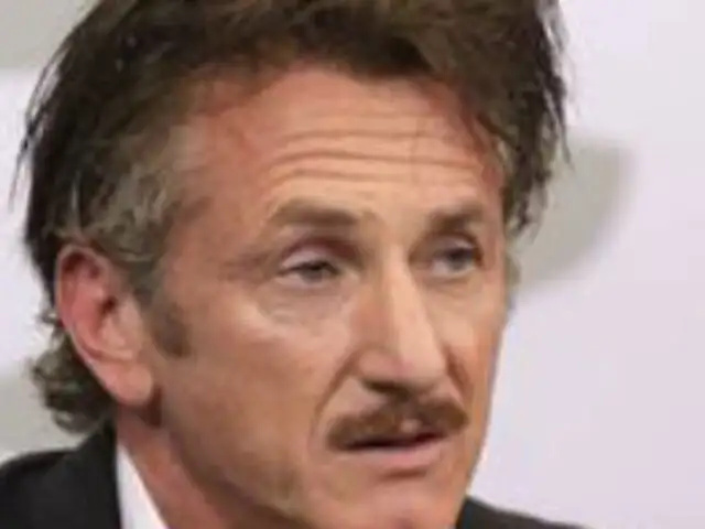  Sean Penn tilda de “insensible”, “militarista” y “abusiva” posición de RU sobre Malvinas
