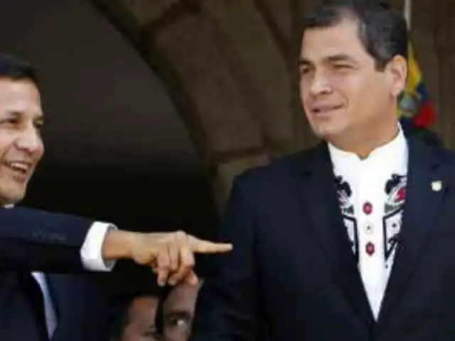  Reunión de Humala y Correa abordará contrabando y contaminación de rio Tumbes