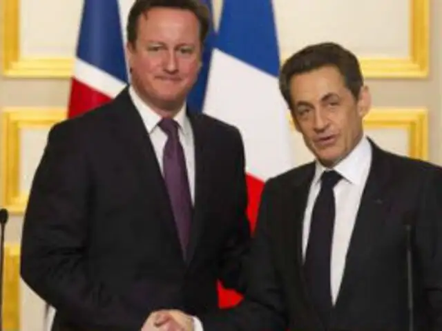 Sarkozy y Cameron confirman alianza para desarrollar energía nuclear 