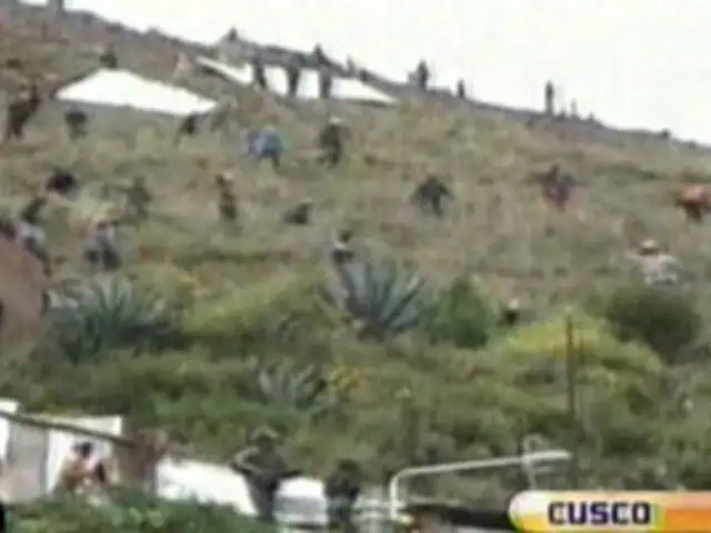 Cusco: pobladores se agarran a golpes y pedradas por disputa de tierras