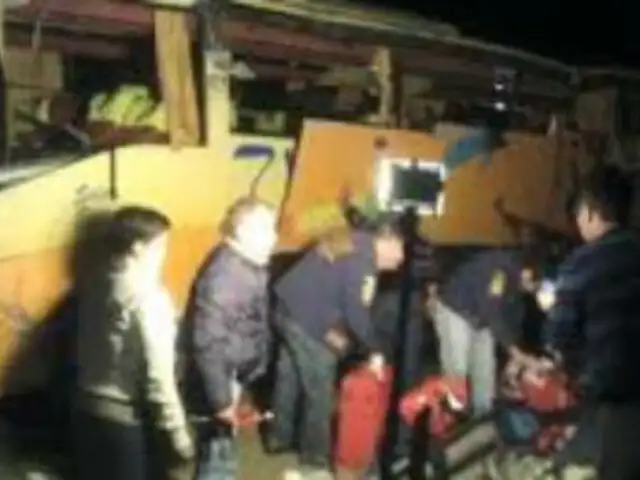 Suiza: bus escolar se estrella contra puente y deja 22 niños muertos