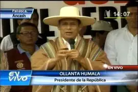 Ollanta Humala: En Gana Perú hay presión, pero no es una agencia de empleos